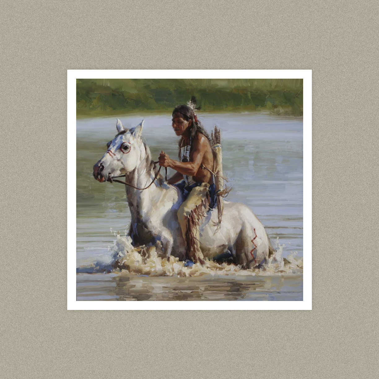 Fording the Cheyenne