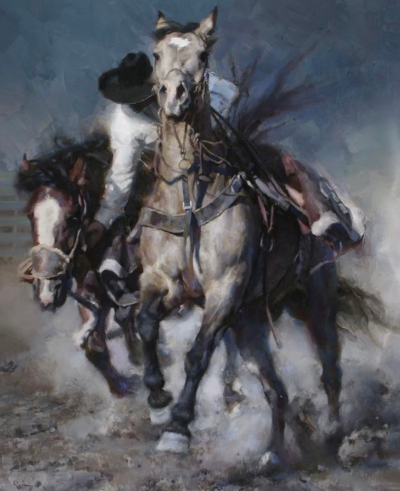 Chasing Down the Bronc