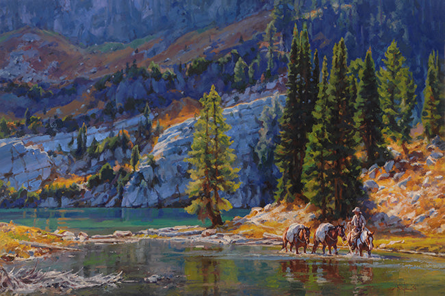 Leaving Bloomington Lake